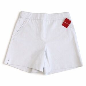 Women's Spanx On The Go Silver Lining 6" Shorts White Size Small with pockets